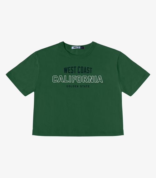 T- Shirt Feminina Minty Verde