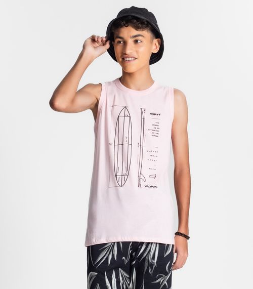 Regata Juvenil Masculina Minty Rosa