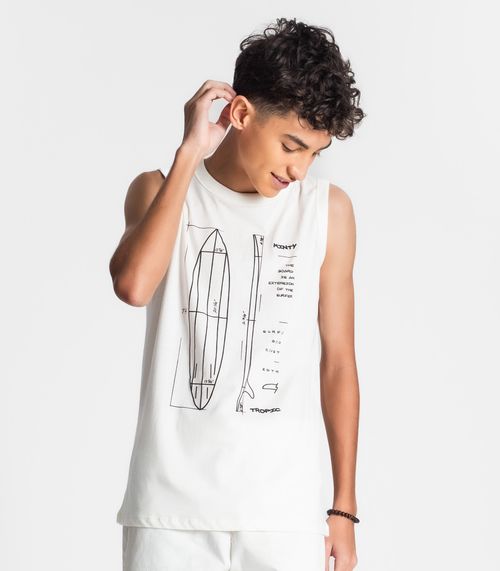 Regata Juvenil Masculina Minty Bege