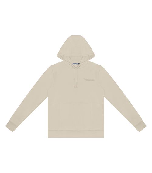 Moletom Juvenil Menino Com Capuz Minty Bege