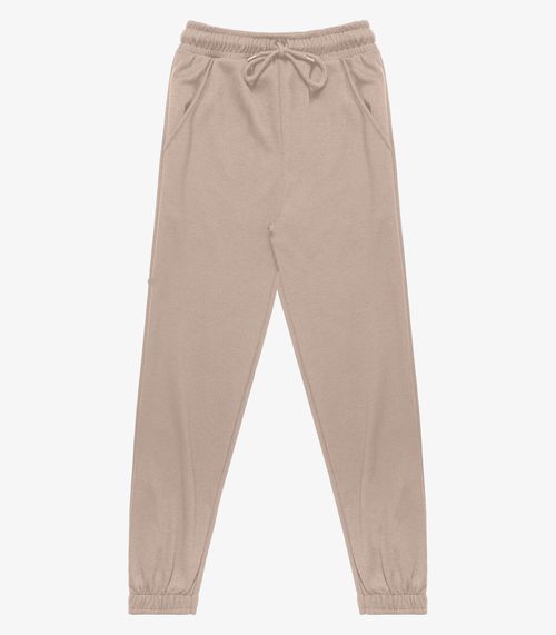 Calça Jogger Juvenil Masculina Minty Marrom