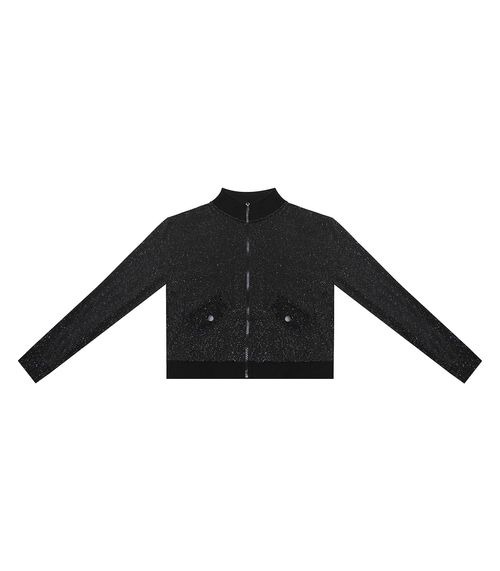 Jaqueta Juvenil Feminina Minty Preto