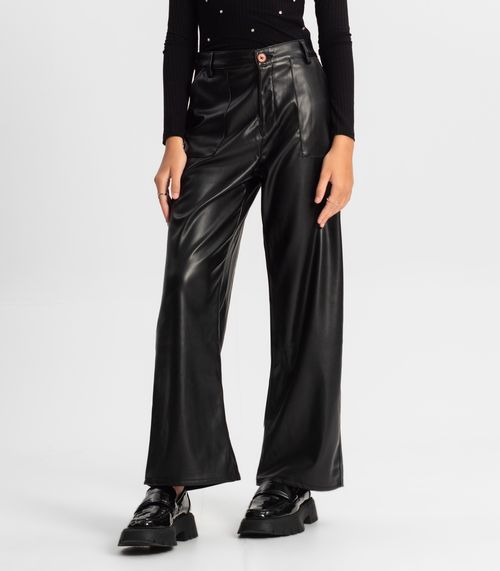 Calça Flare Juvenil Minty Preto